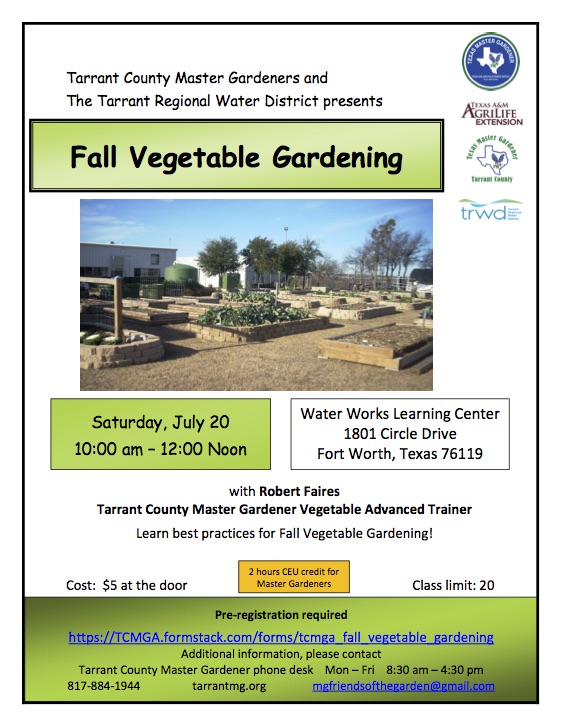 Fall Vegetable Gardening Fall Vegetable Gardening flier