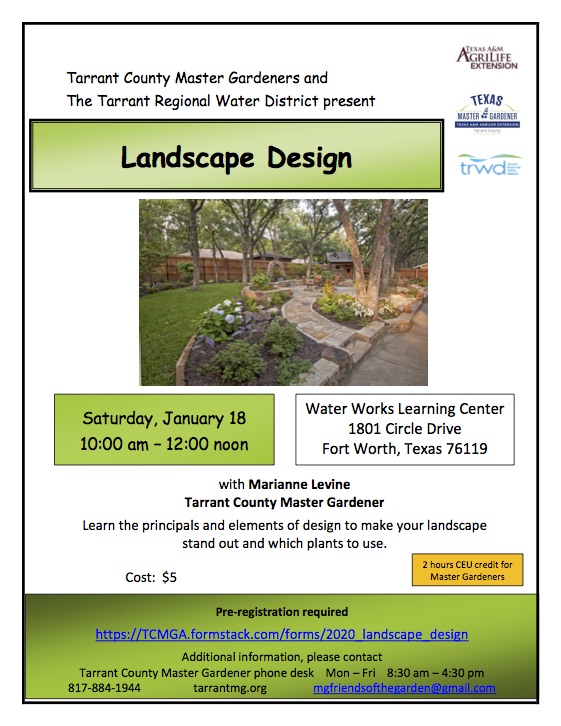 Landscape Design Landscape Design flier