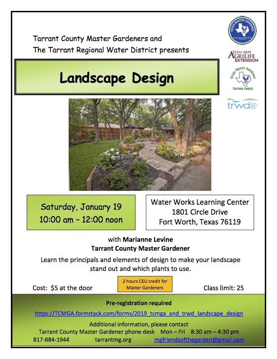 main picture Landscape Design flier