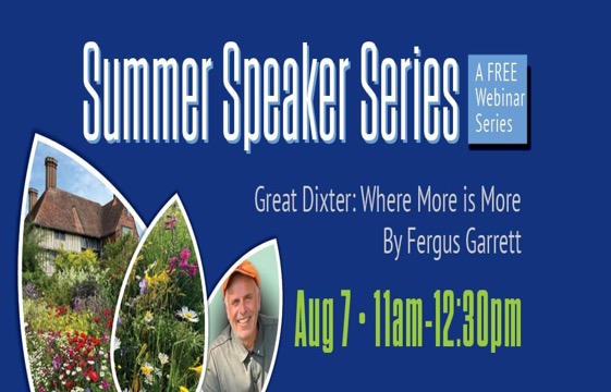 CCMGA Summer Speaker Series for August