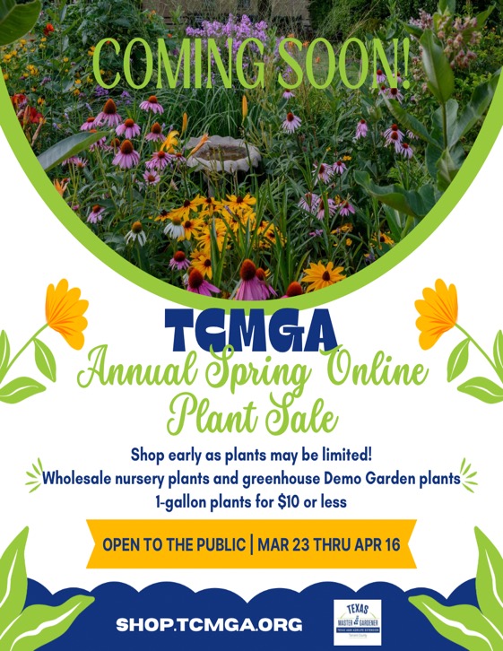 Spring Plant Sale 23Mar-16Apr25